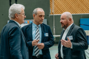 S. Straube-Kögler, W. Bücherl und A. Glück (Foto Schöb)